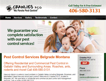 Tablet Screenshot of crawliespco.com